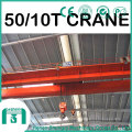 2016 Qd Model Overhead Crane with Hook Capacity 50/10 Ton